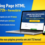 Eu vou Criar Sua Landing Page de Alta Conversão em Até 72h
