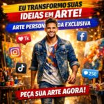 Eu vou criar as melhores artes digitais personalizadas para ...