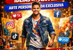 Eu vou criar as melhores artes digitais personalizadas para ...