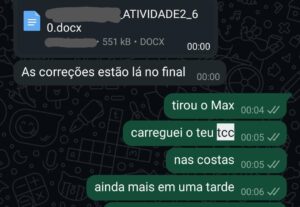 Eu vou montar e formatar trabalhos acadêmicos em tempo hábil...