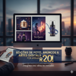 Eu vou Fazer designer para seu negócio anúncio, convites...