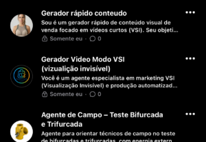 Eu vou fazer Criação de Agente GPT Personalizado sob Medida