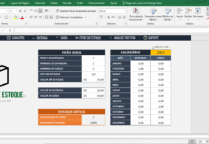 Eu vou desenvolver ou criar sua planilha no Excel.