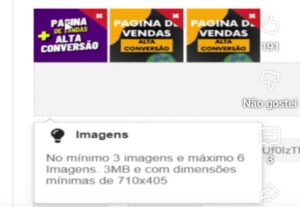 Eu vou página de venda de venda Alta conversão em pouco temp...