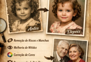 Eu vou recuperar suas fotos antigas pelo menor preço