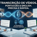 Eu vou transcrever um vídeo que me mandar