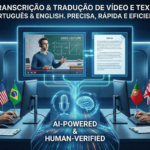 Eu vou traduzir o seu texto ou vídeo