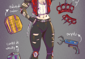 Eu vou desenhar seu personagem de rpg