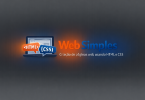 Eu vou desenvolver páginas web responsivas usando HTML e CSS
