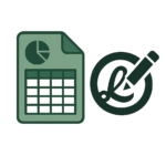 Eu vou criar logotipos profissionais e desenvolver planilhas...