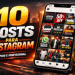 Eu vou Criar posts profissionais para Instagram do seu negóc...