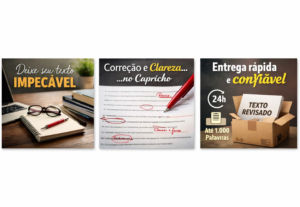 Eu vou revisar seu texto com atenção e cuidado.