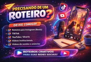 Eu vou criar o roteiro ideal para seu video.