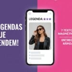Eu vou criar 7 legendas magnéticas para o seu Instagram