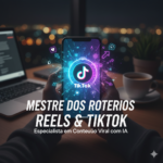 Eu vou Criar 5 roteiros virais para Reels e TikTok