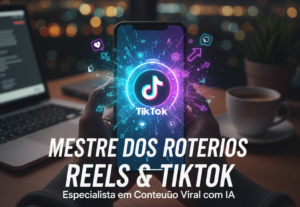 Eu vou Criar 5 roteiros virais para Reels e TikTok