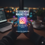 Eu vou fazer 10 Legendas profissionais para seu insta