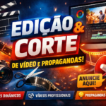 Eu vou Editar vídeos, imagens e fazer propagandas para você