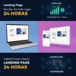 Eu vou criar sua landign page de alta conversão em até 24h