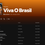 Eu vou criar uma playlist de música personalizada para você