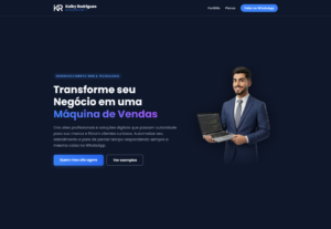 Eu vou criar um Site moderno e responsivo