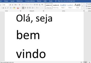 Eu vou digitar e formatar seus currículos e documentos