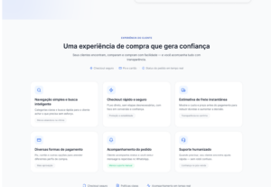 Eu vou criar o design de uma landing page moderna no Figma