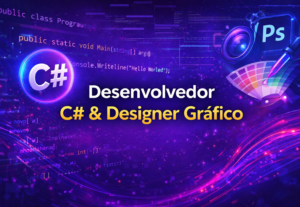 Eu vou Desenvolvedor Script  Designer Gráfico