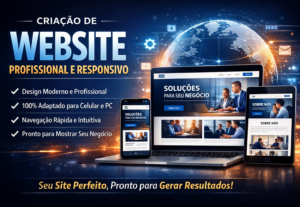 Eu vou criar o Website perfeito para o seu Negócio.