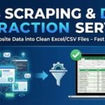 Eu vou extrair dados de sites públicos para Excel ou CSV