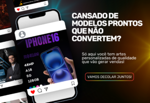 Eu vou criar um criativo personalizado que converte.