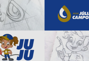 Eu vou desenvolver sua marca com estratégia e design