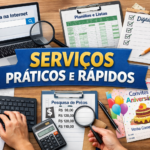 Eu vou Criar Serviços rápidos para facilitar seu trabalho.