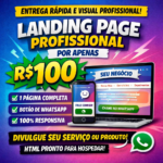 Eu vou criar um site no formato landing page.