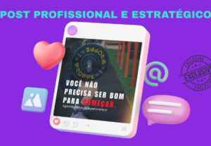 Eu vou criar 1 post profissional para seu Instagram
