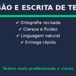 Eu vou Revisar e corrigir seu texto em português rapidamente