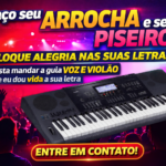 Eu vou gravar seu arrocha ou forro teclado
