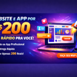 Eu vou criar seu Website e App por 200 MVP rapido