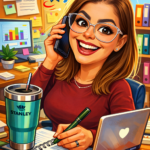 Eu vou Criar Caricaturas baseada em sua foto.