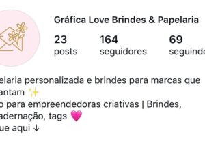 Eu vou Criar de Bio Estratégica para Instagram