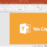 Eu vou fazer sua apresentação no PowerPoint.