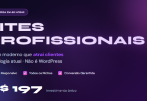 Eu vou criar seu site profissional | Entrega em 48 horas