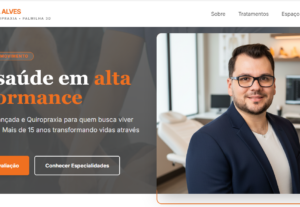Eu vou criar seu site html ou em wordpress