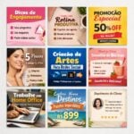 Eu vou fazer criação de pacotes de posts prontos