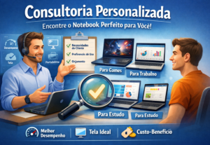 Eu vou ajudar a escolher o Notebook perfeito para você