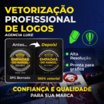 Eu vou vetorizar sua logomarca em alta qualidade