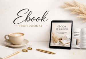 Eu vou formatar seu eBook profissionalmente no Canva