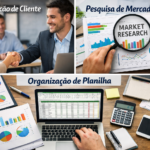 Eu vou fazer Prospecção, pesquisa e planilhas organizadas