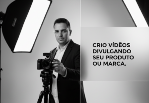 Eu vou gravar um vídeo fazendo uma propaganda.
