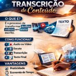 Eu vou dar fala ao papel. Poder da transcrição de Conteúdo